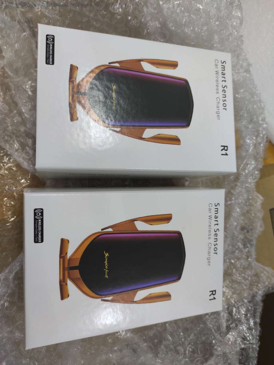 Magic Clip R1 Automatic Car Mobile Phone Holder Wireless Charger - Image 4