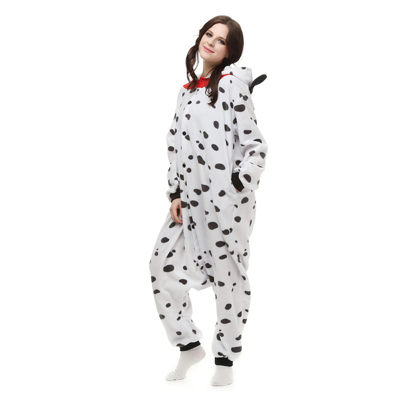 Title 4, Dalmatian Cartoon Animal One-Piece Pajamas