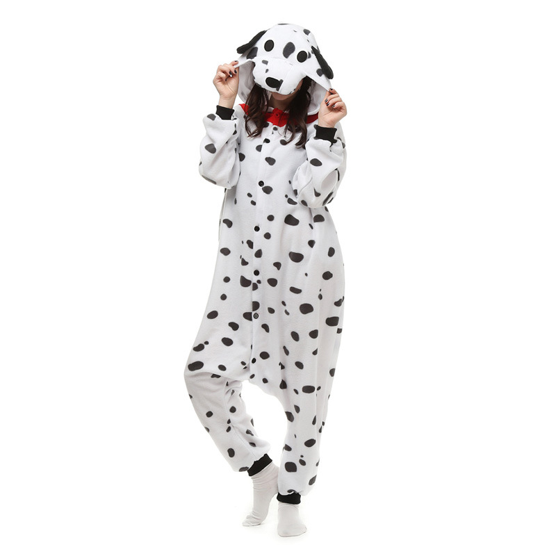 Title 6, Dalmatian Cartoon Animal One-Piece Pajamas