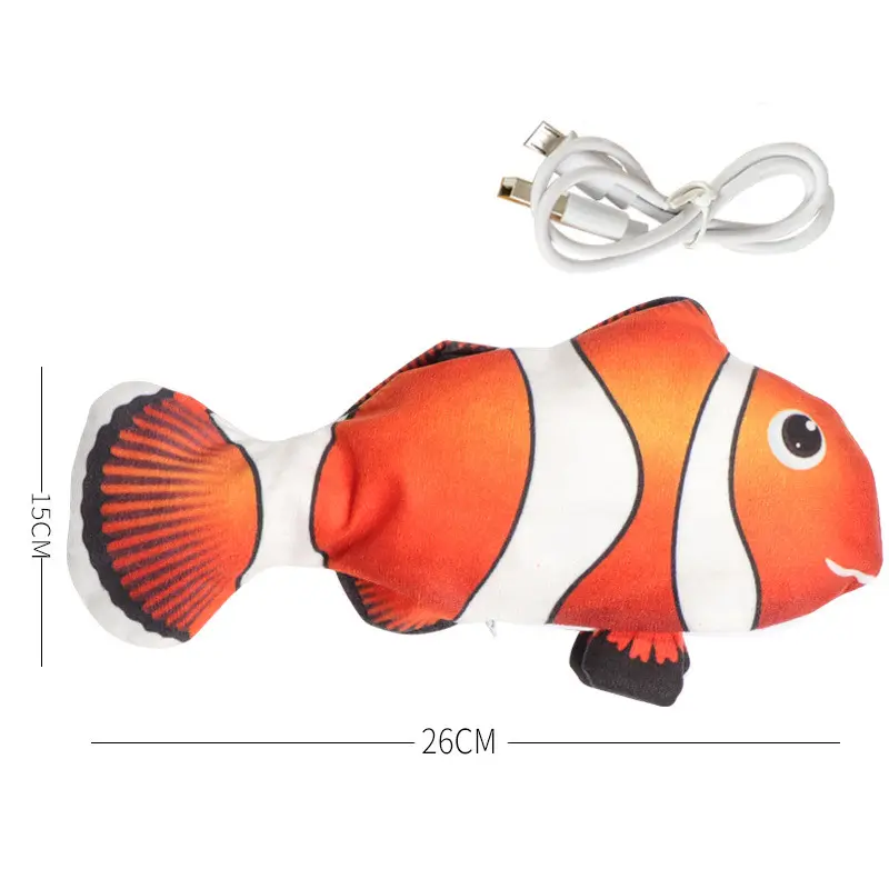 Simulation Fish Toy, Electric Cat Usb Charging