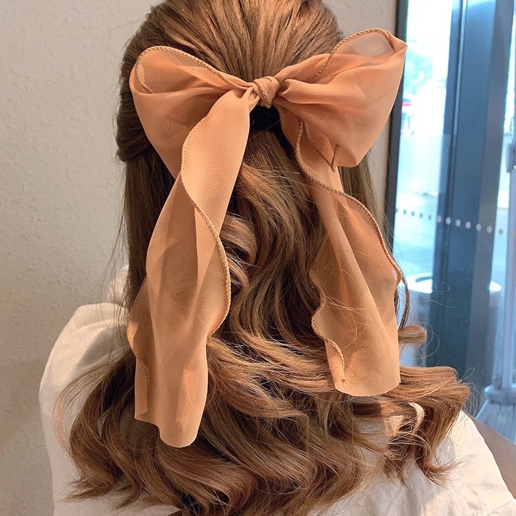 Title 5, Fashionable Simple Big Bow Elegant Hair Rope