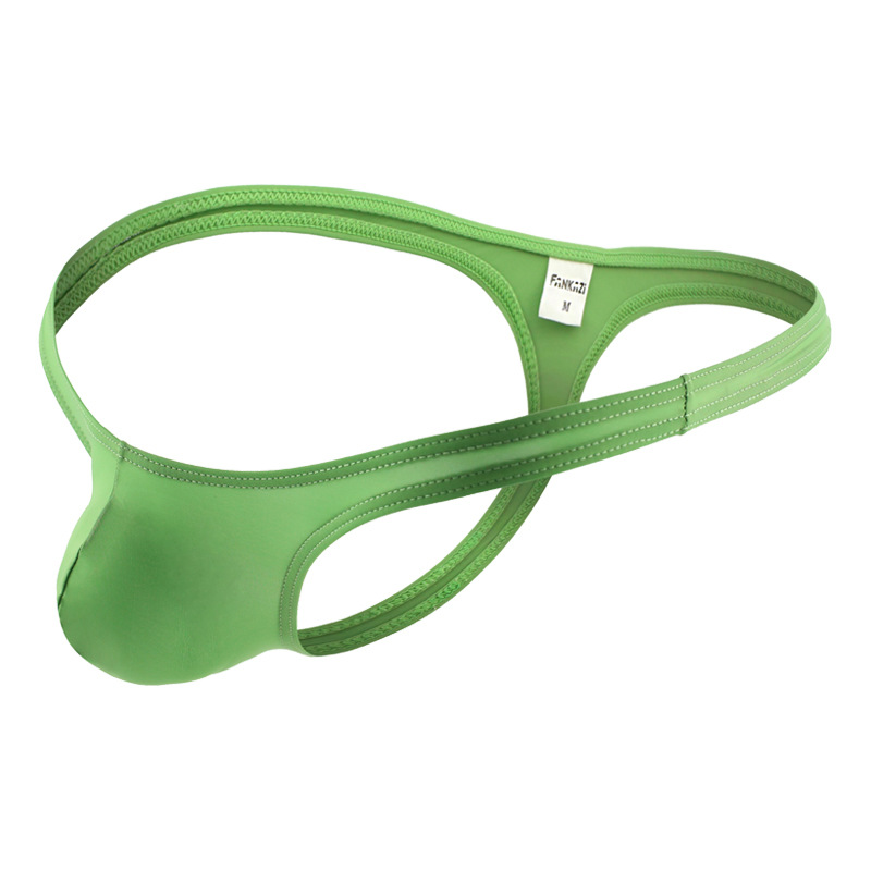 Fashion Simple Men's Breathable Low Waist Thong