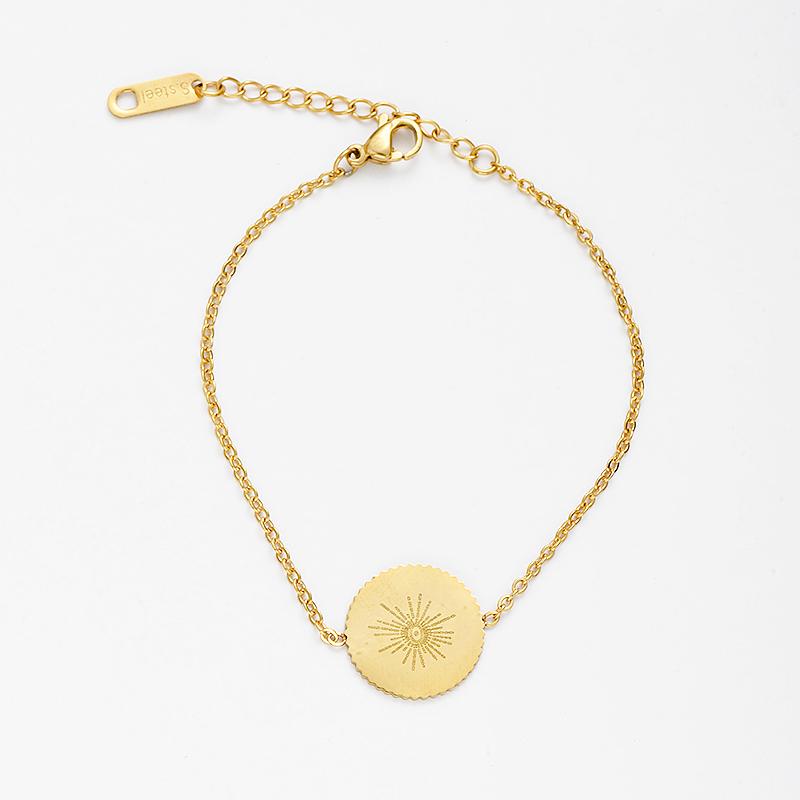 Creative And Simple Coin Tag Bracelet