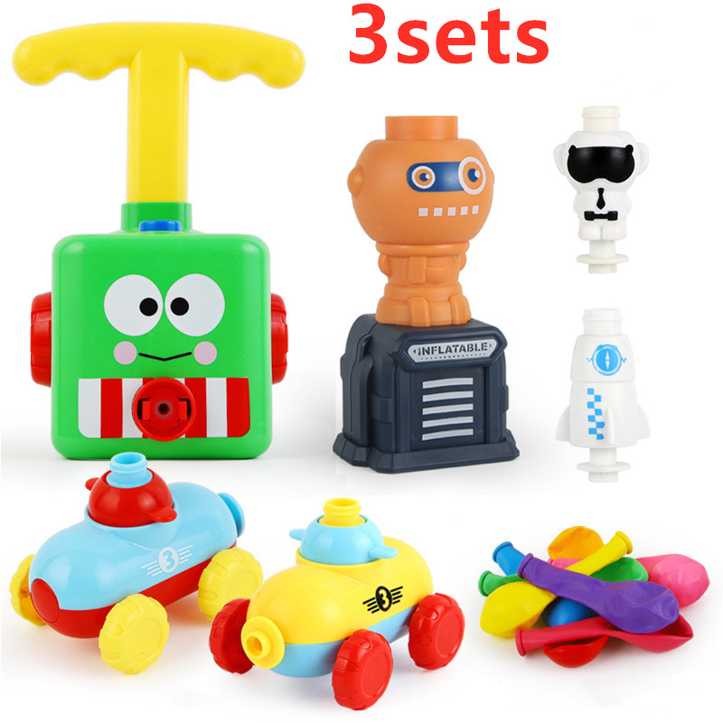 Power Balloon Launch Tower Toy Puzzle – A Yellow