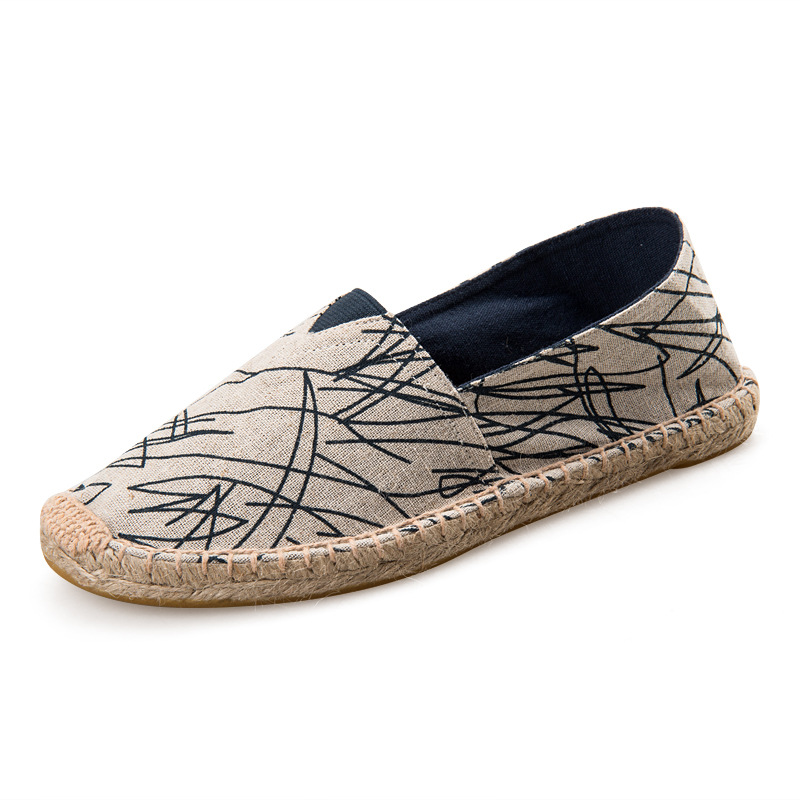 Breathable Casual Canvas Slip-On Slip-On Shoes