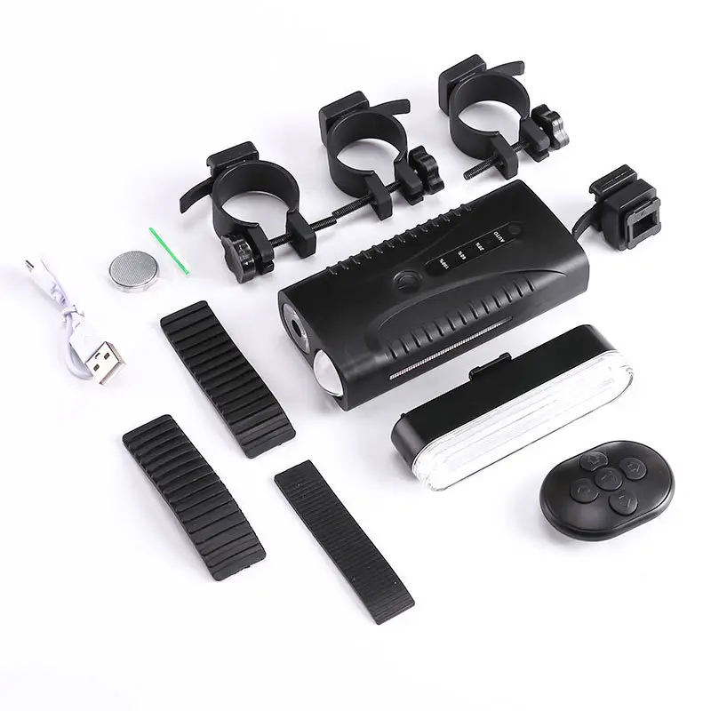 New Product Colorful Taillights Mountain Bike Headlights Usb Charging
