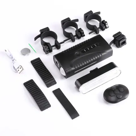 New Product Colorful Taillights Mountain Bike Headlights Usb Charging