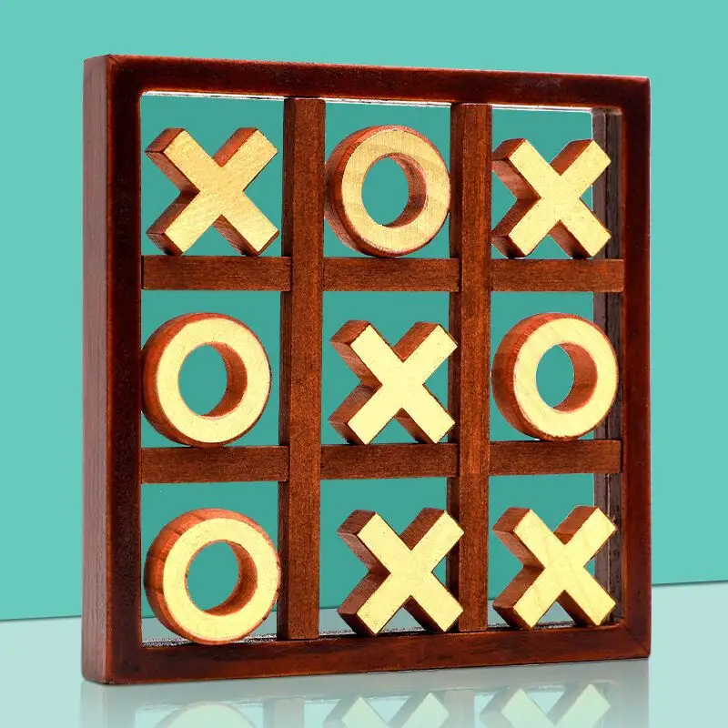 Wood Chess Board Game Toy Funny Parent-Child Interaction Intelligent