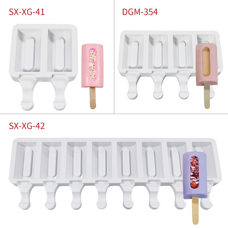 Title 3, Groove Ice Cream Silicone Mold New Popsicle Ice...