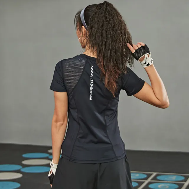Women S Slim Fit Running Quick Drying T Shirt Starry Sky Black - Shop at LoveMi