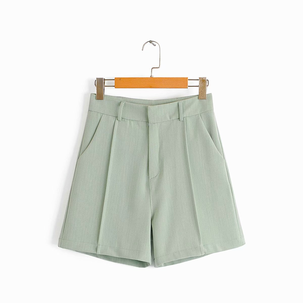 Wide Leg High Waist Shorts, Short Pants, Women'S Summer Loose Straight Five-Point Pants, Summer Suit Pants, Women'S Thin Section