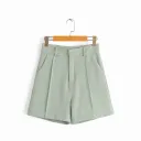 Wide Leg High Waist Shorts, Sh