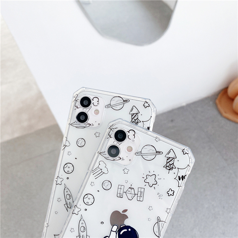 Side Cartoon Astronaut For Mobile Phone Case - Image 4