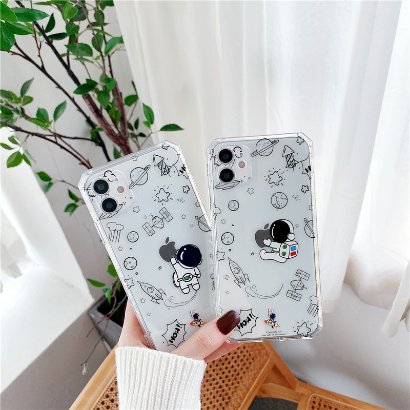 Side Cartoon Astronaut For Mobile Phone Case - Image 5