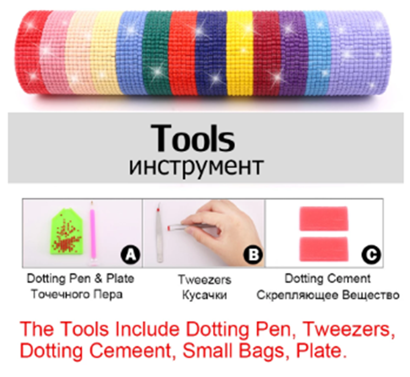 لوحة ماسية مربعة كاملة بتصميم مشهد شاطئ ماسي مطرز للتزيين اليدوي