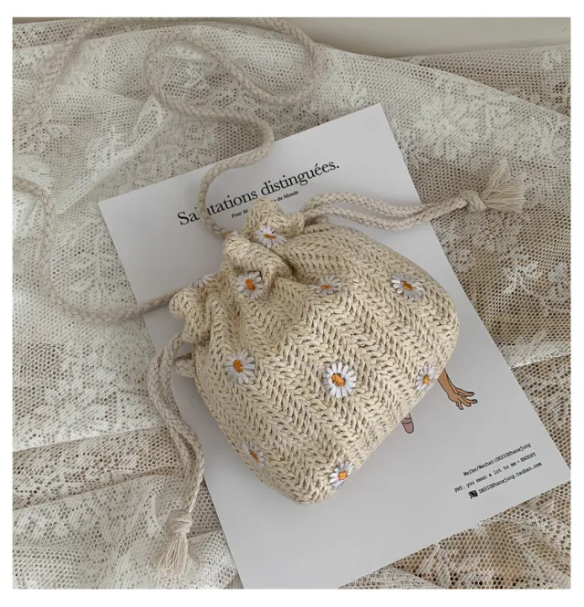 New All Match Bucket Bag Handbag White - Shop at LoveMi