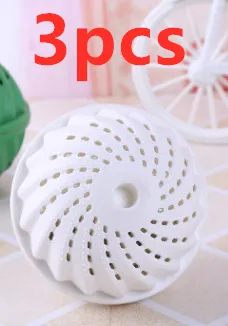 Spot New negative ion super magic decontamination laundry ball green white White 3Pcs - Shop at LoveMi