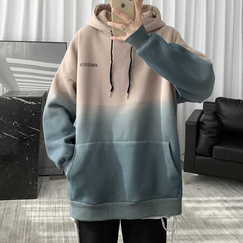 Title 1, Color Changing Pullover Hooded Sweater Men