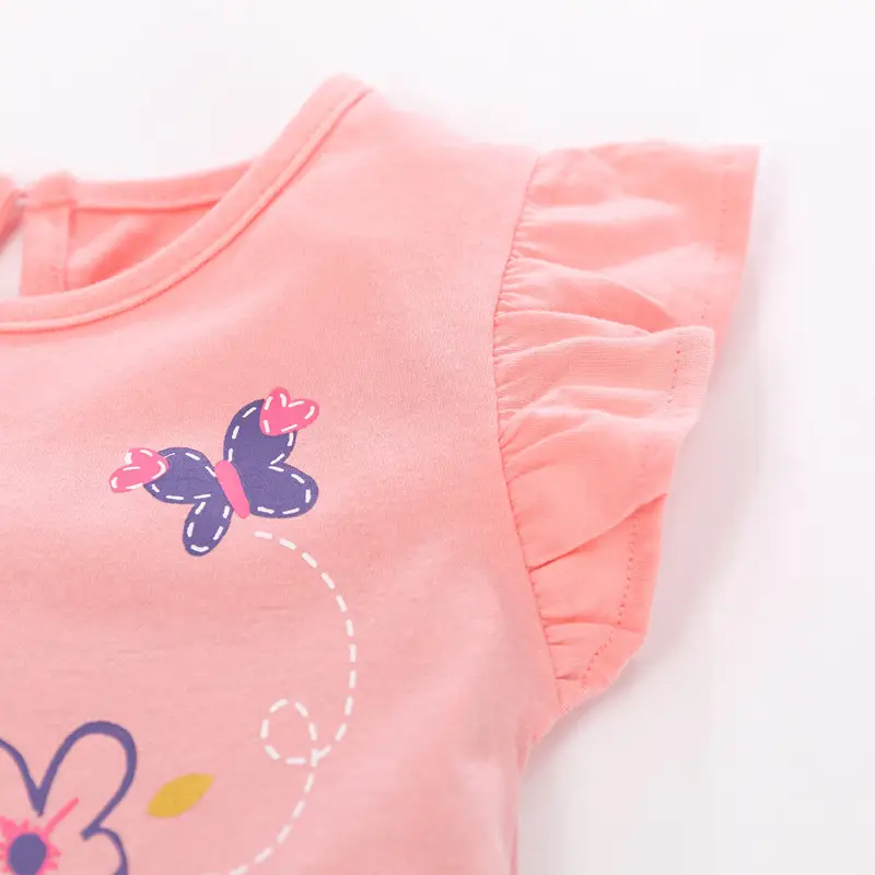 Fashion Cute Net Yarn Girls Short Sleeve Dress
