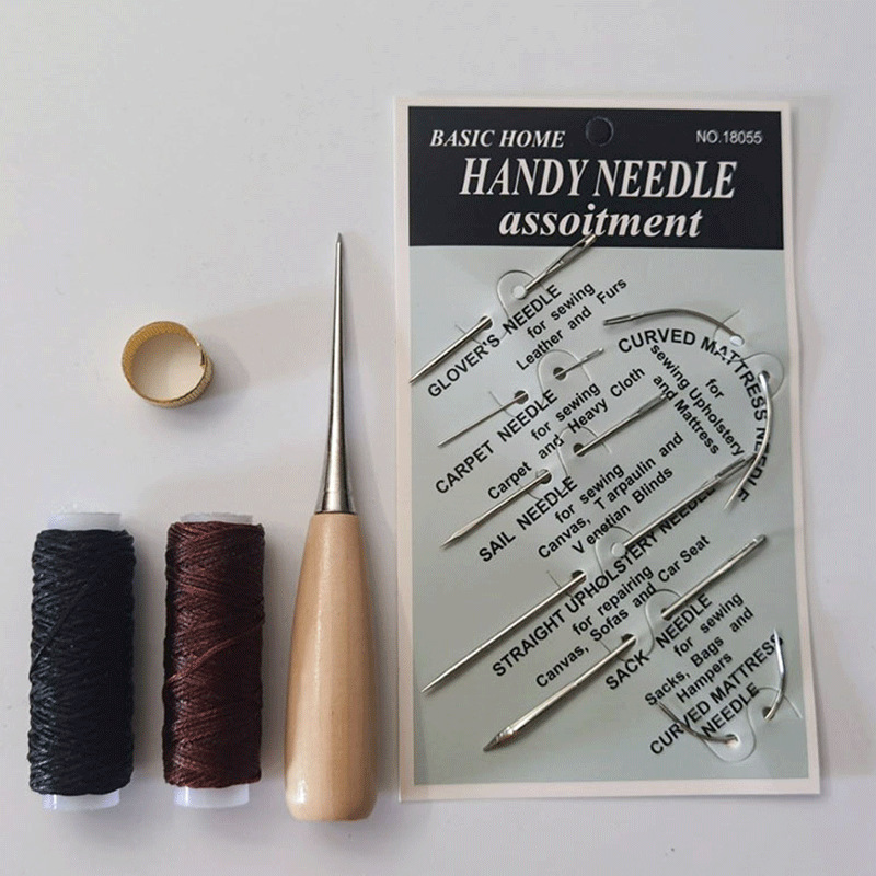 Waxed Thread & Awl Stitching Kit - Image 2