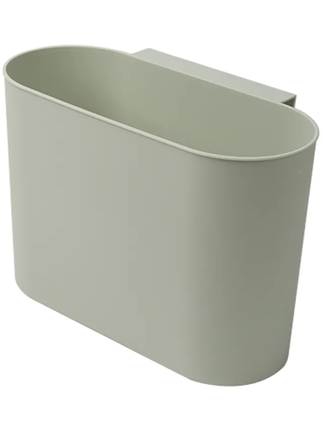 Cupboard Door Dustbin Hanging Kitchen Hanging Table Side Small Household Kitchen Waste Wall Hanging Cupboard Door Paper Basket Green - Shop at LoveMi