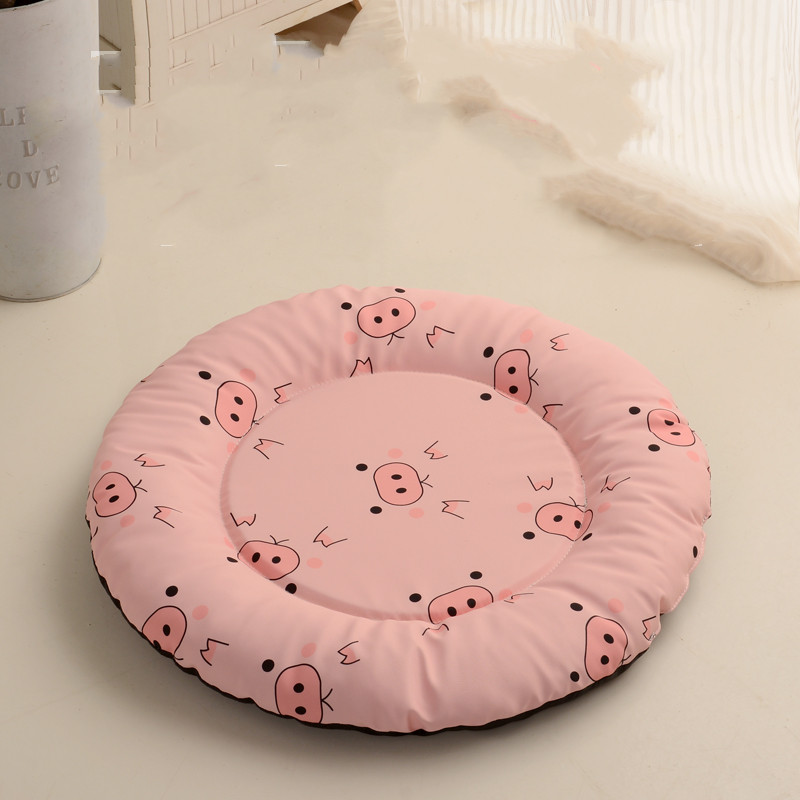 Little pig round mat