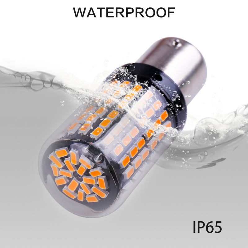 Foreign Trade Canbus Car Led Brake Light 1156 3014 144Smd Bulb 12-28V Super Bright Turn Signal — foto 2