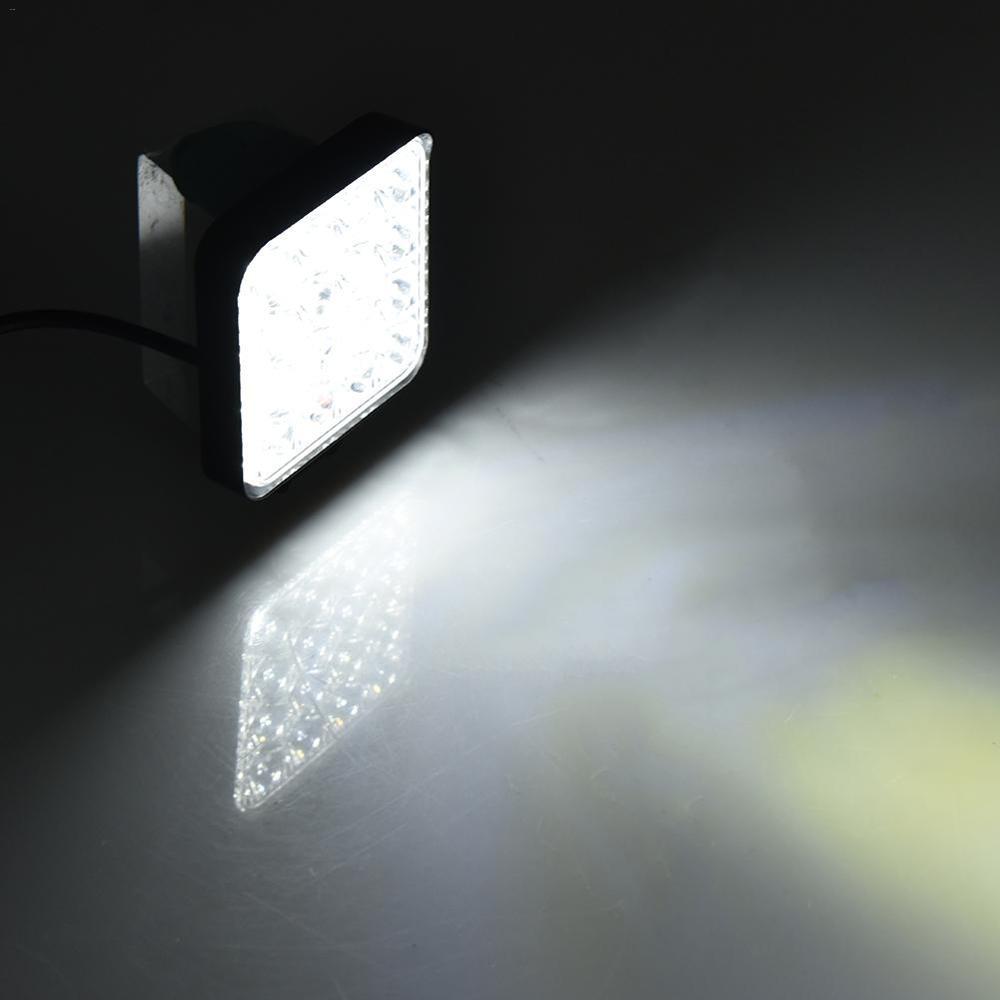 Car Led Work Light 4 Inch 48W Square 16 Lights Auxiliary Lights Modified Headlights Spotlights Headlights — foto 2