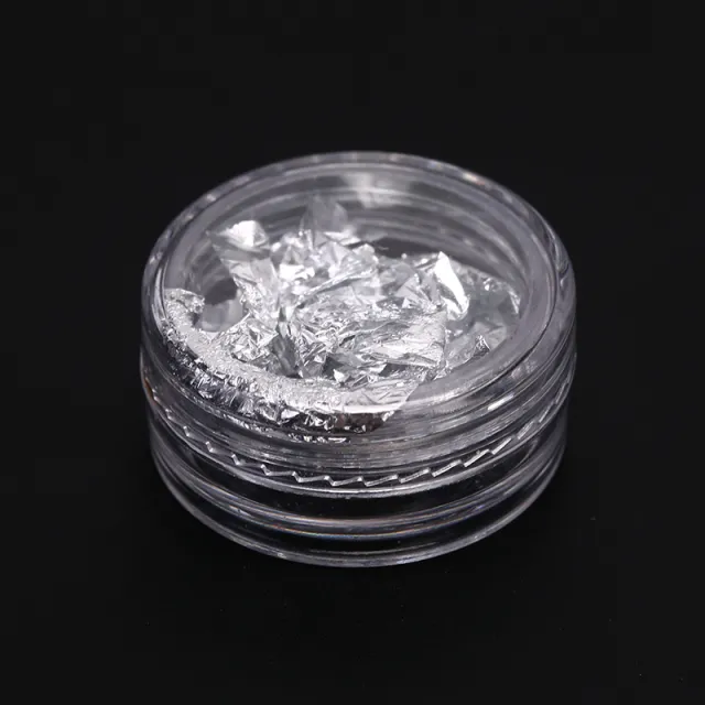Ultra thin Gold And Silver Stickers Net Red Japanese New Nail Decorations Silver Tin Foil - Shop at LoveMi