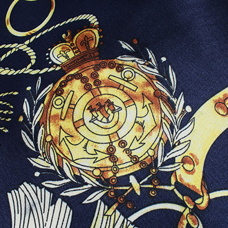 Fashion Simple Men's Printed Long-Sleeved Shirt