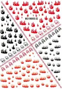 Flame Sticker St1282