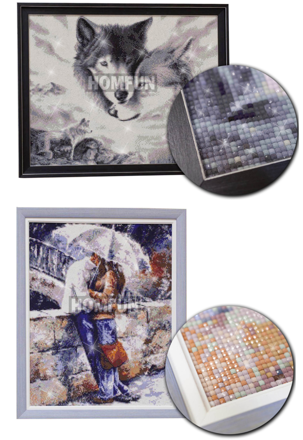 5D Diamond Painting Rose mit Schmetterling