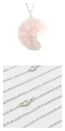 Crystal Moon Pendant