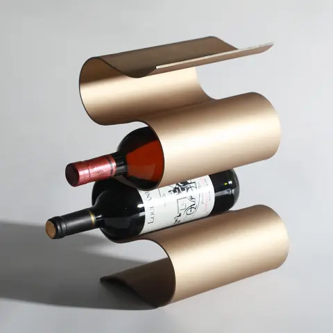 Wine Rack Storage Decoration Soft Model Room Bar Counter