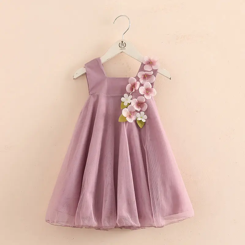 x Summerx 2-12x Yearsx Oldx Childrenx Birthdayx Weddingx Solidx Colorx Flowerx Decorationx Princessx Sleevelessx Kidsx Bigx Girlx Partyx Dressx