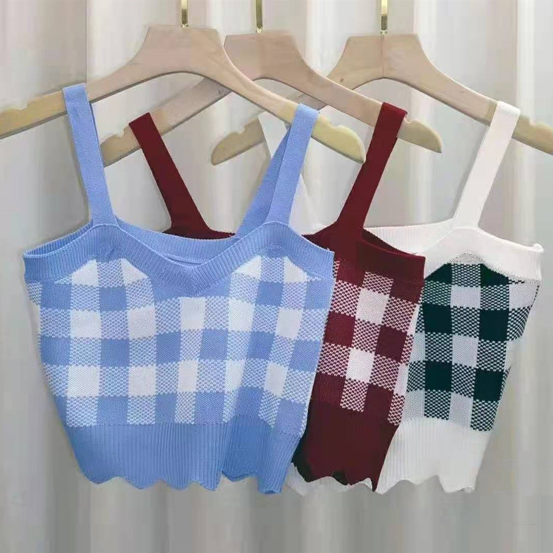 Small Fragrance Twill Knit Camisole Inside