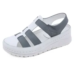 Sport Wind Wedge Women Sandals - Green - View 1