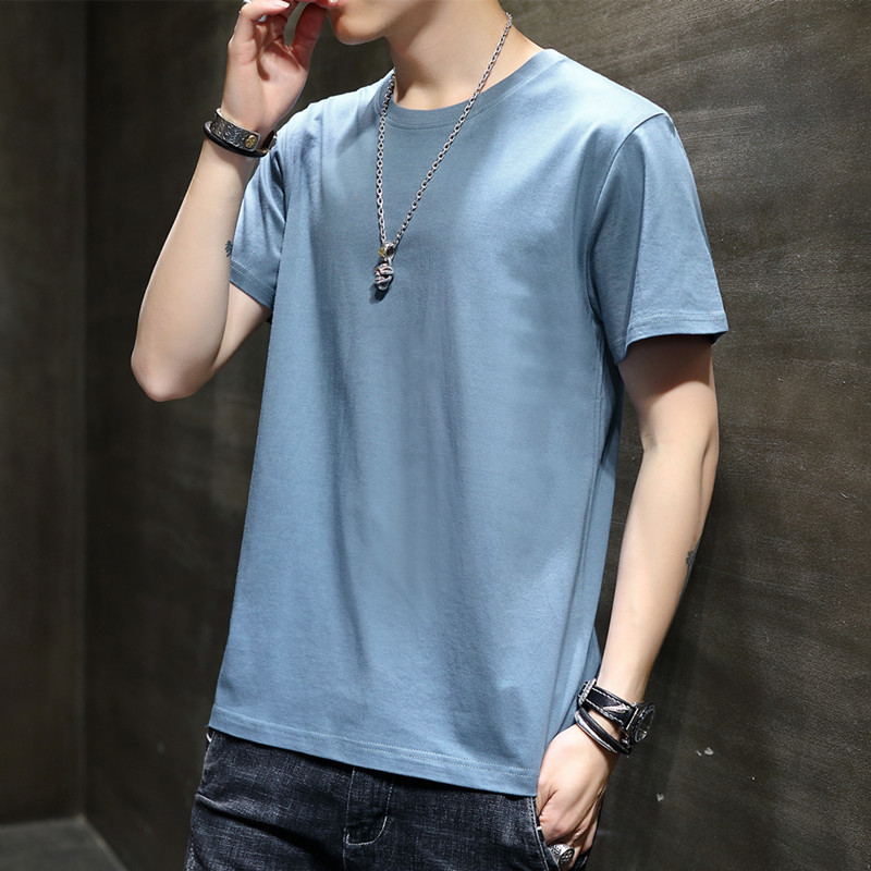 Casual Fashion Trend Skin-friendly Breathable Men's T-shirt