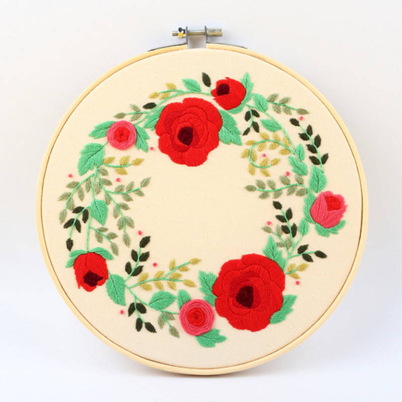 Happiness Garland Flowers And Plants Letters Material Package Kit — foto 7