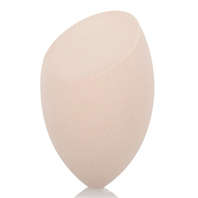 Gourd Powder Puff, Smooth Woman Makeup Foundation, Makeup Egg Sponge Cosmetic Tool And Accessories, Water Drop Shape Oblique Cut Rice White - Shop at LoveMi