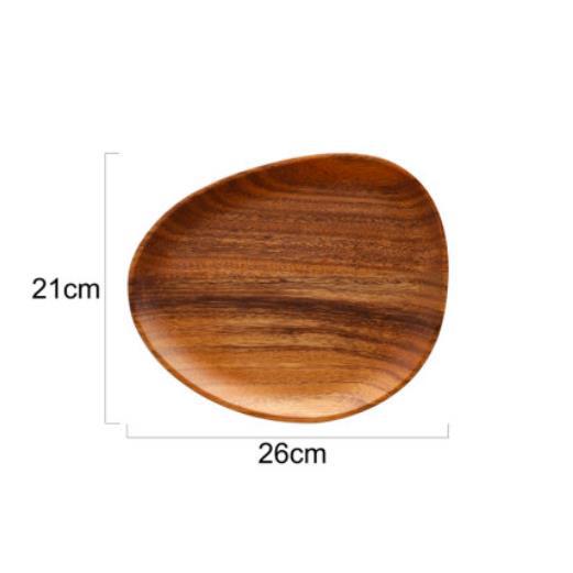 Title 4, Japanese-Style Solid Wood Tableware Candy Tray ...