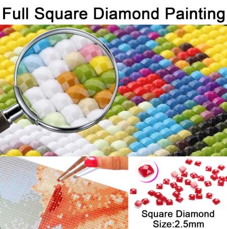 Diy Diamond Painting Romantic Scenery Living Room Dot Stick Diamond Cross Stitch Diamond Show