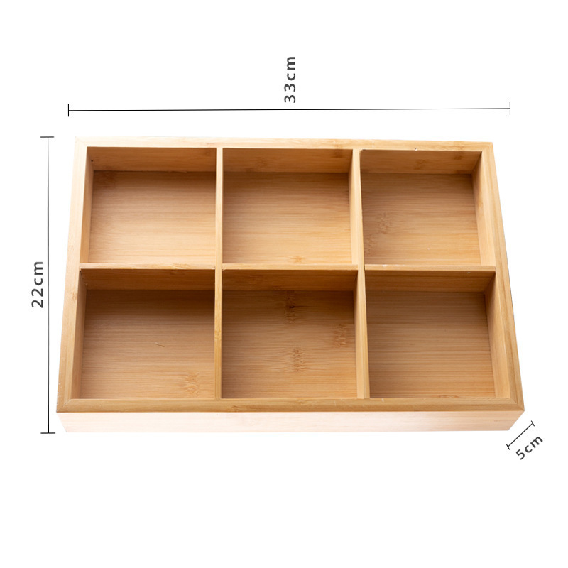 Six grid dry fruit box