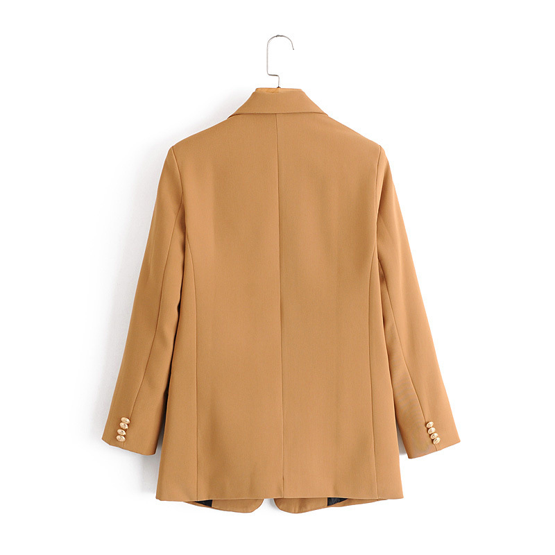 All-Match Slimming Loose Casual Double-Breasted Blazer Suit