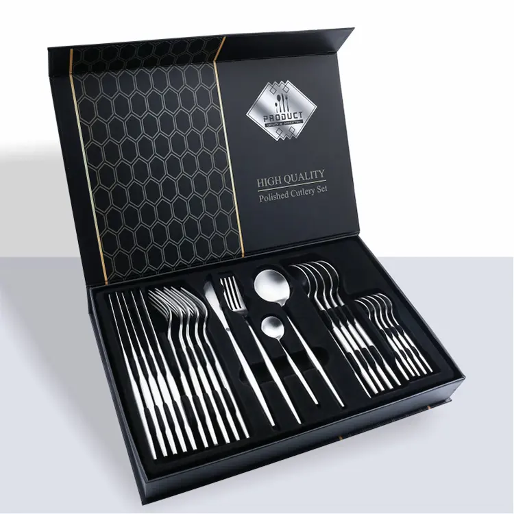 24 Piece Set of 304 Stainless Steel Knife Gift