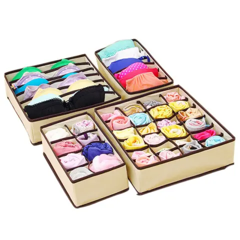 Underwear Storage Box Four-piece Set