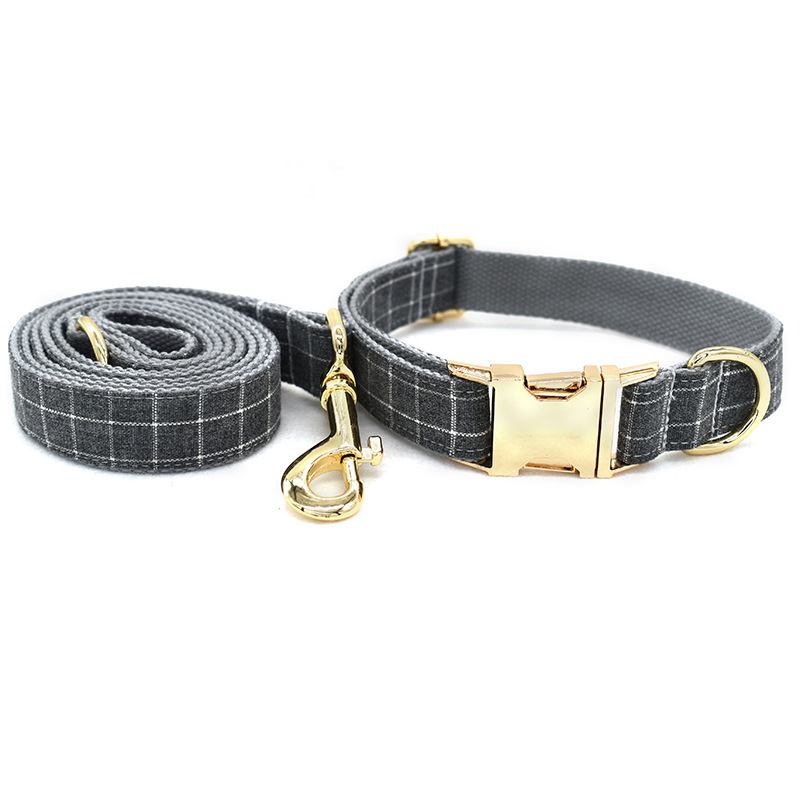 Dog pen and dog leash set