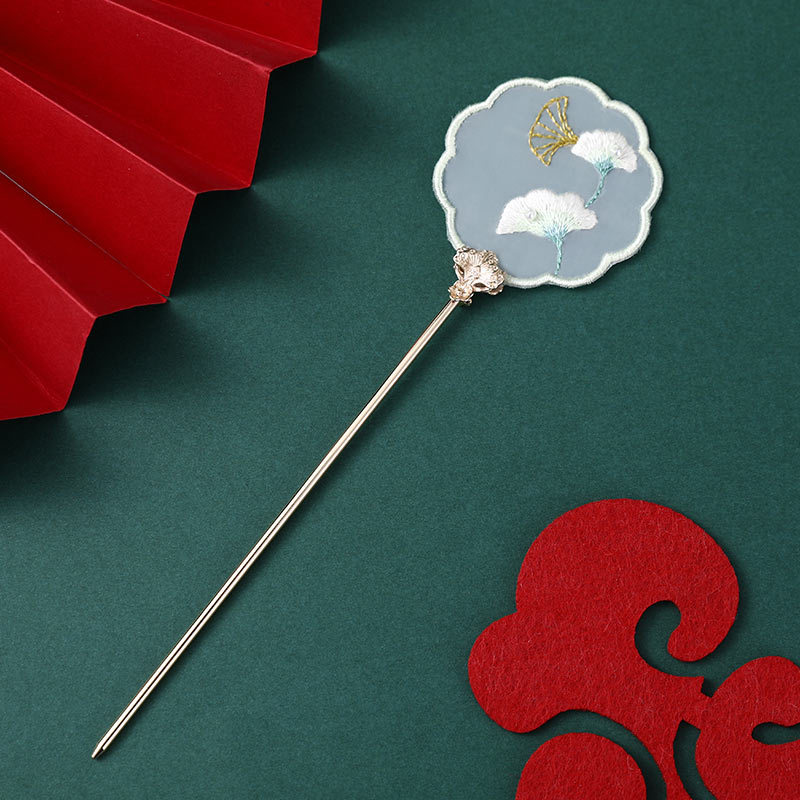 Antique Hairpin Bookmark Su Embroidery Ribbon Embroidery Embroidery
