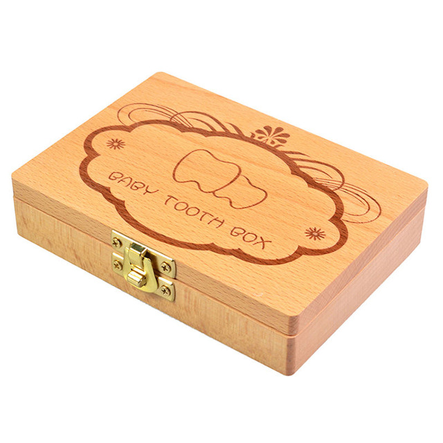 Deciduous tooth box