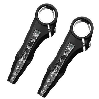 New Bicycle Steering Handlebar Lamp With Lamp Horn Vice Handle Led Warning Lamp Mountain Bike Parts Wholesale